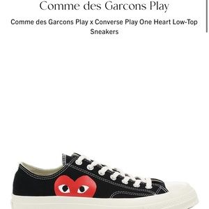 Men’s Comme Des Garçons Play Sneakers